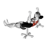 elbow lift - reverse push-up